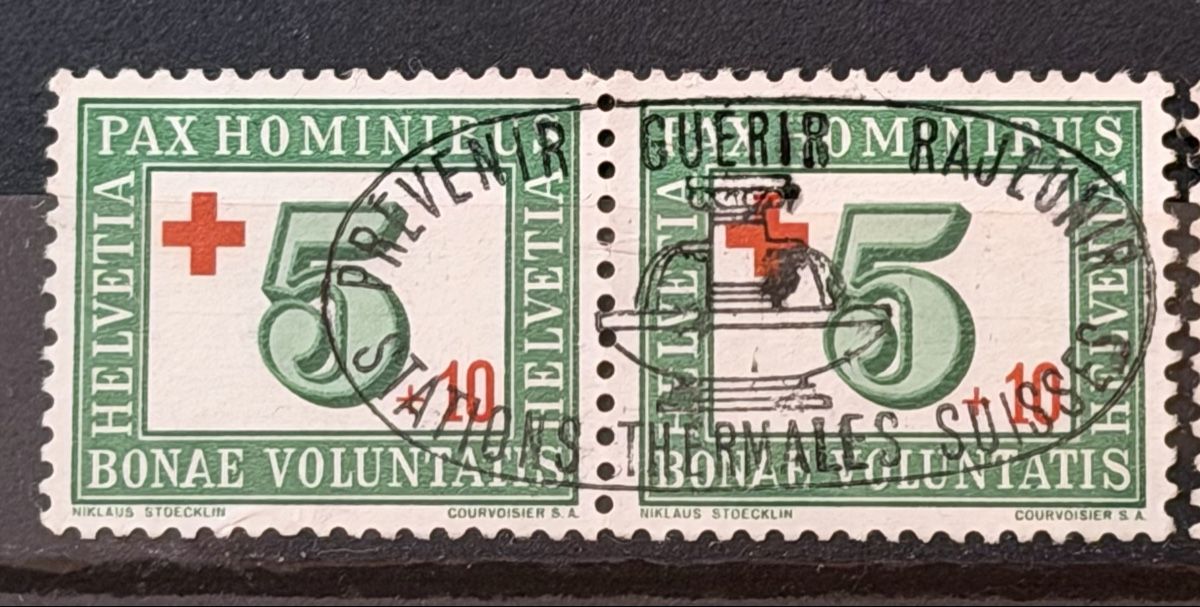 Alle Briefmarken: Timbres PAX - Suisse  – Gebraucht aus Petit-Lancy von Solcarm 1