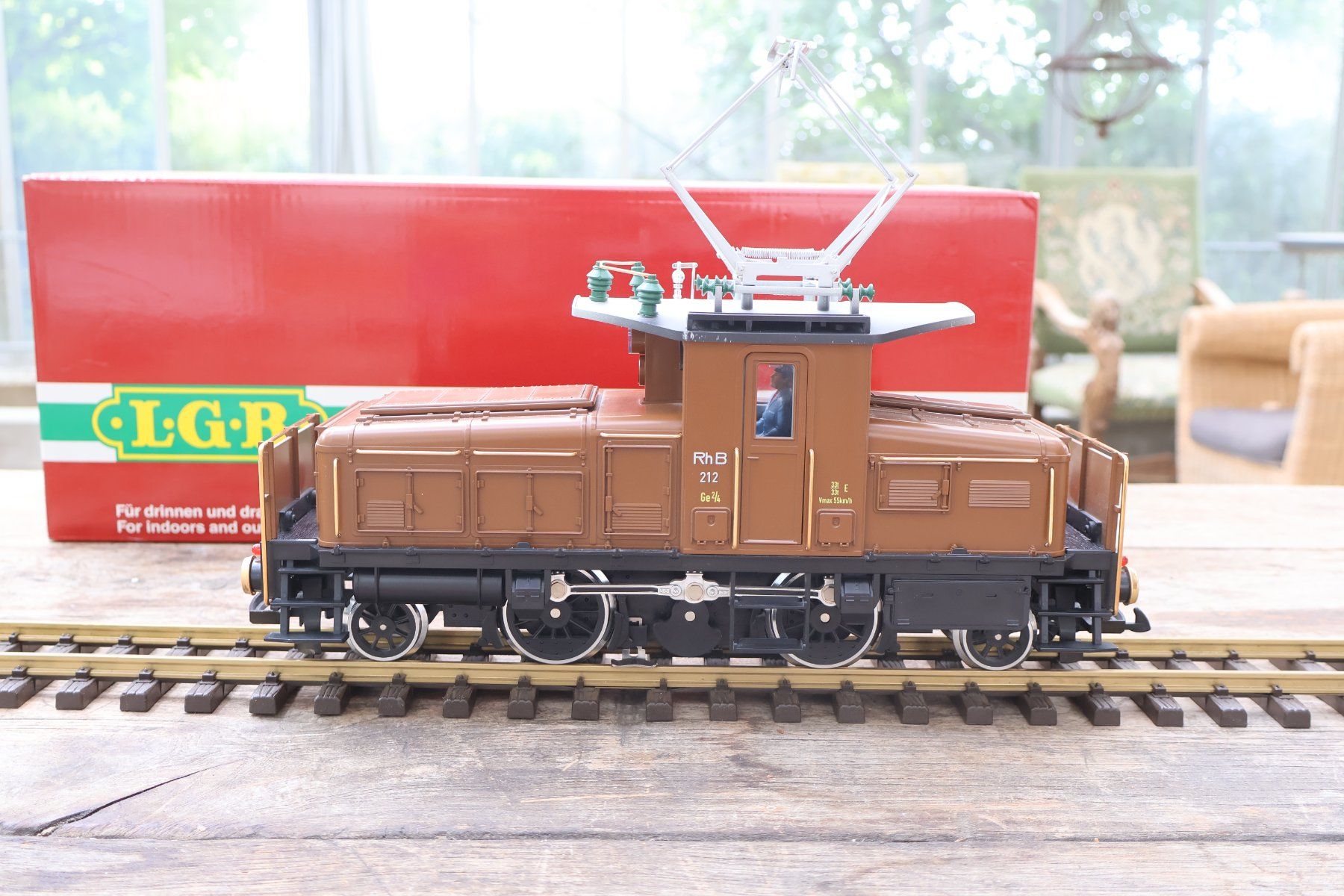 LGB Modellini di ferrovie: LGB RhB Gea 2/4 E-Lok - Digital 21440 – Usato da Winterthur venduto da Monstera 1