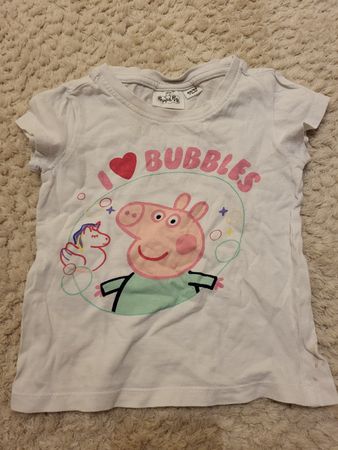 Peppa Pig T-Shirt, Grösse 86/92, Top Zustand für kleine Fans