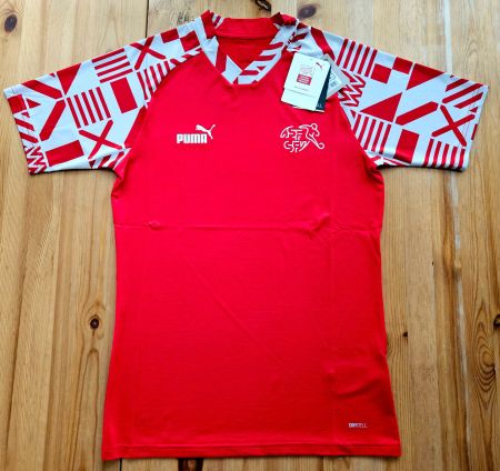 Trainingsshirt Schweiz Puma S NEU Schweizer Fussball Nati