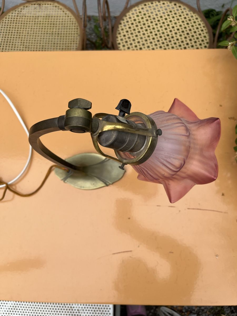 Lampade: Vintage Blumen-Lampe – Usato da Otelfingen venduto da Yossi-68 1