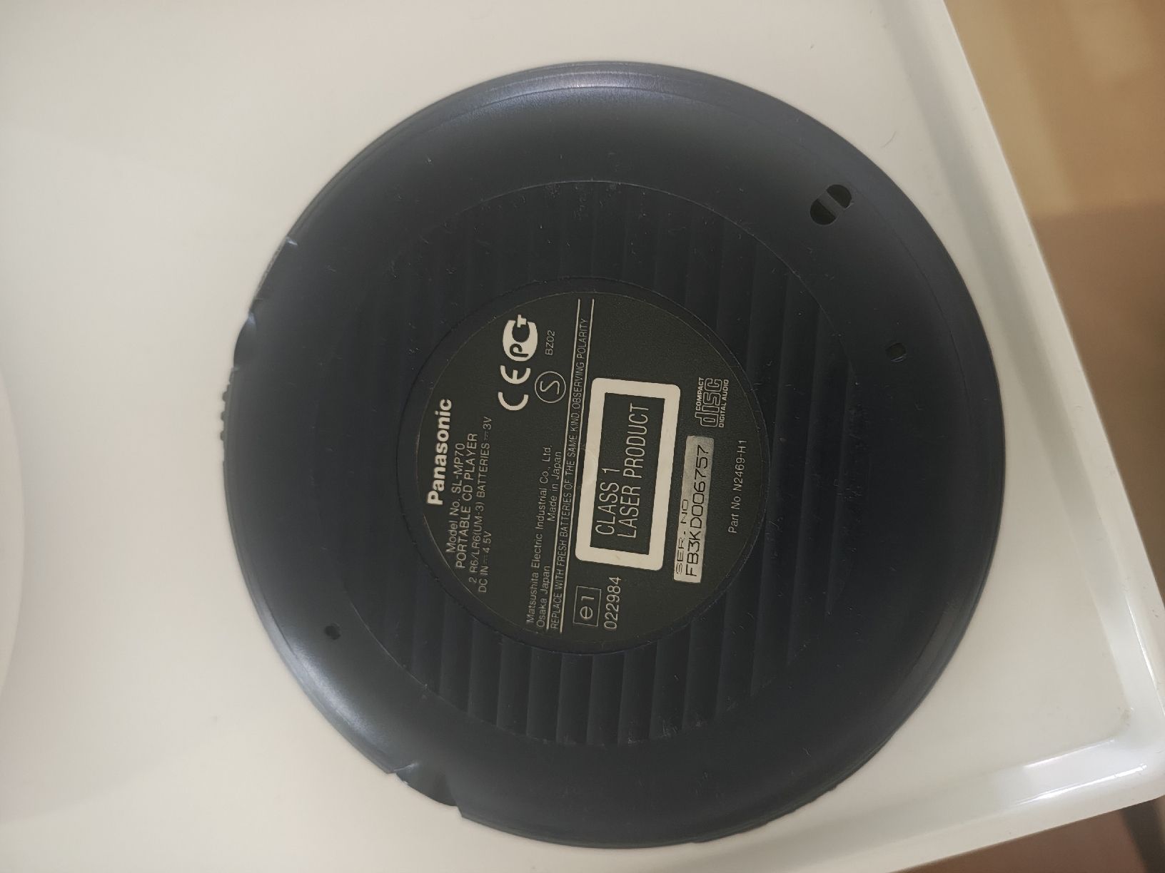Panasonic Lecteur media portable: Panasonic SL-MP70 tragbarer CD Player MP3 – D'occasion à Zürich par KanKman 2