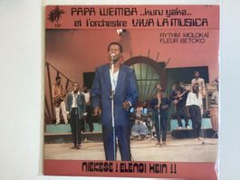 Papa Wemba Kuru Yaka LP - Niekese Elengi Hein (VG+)