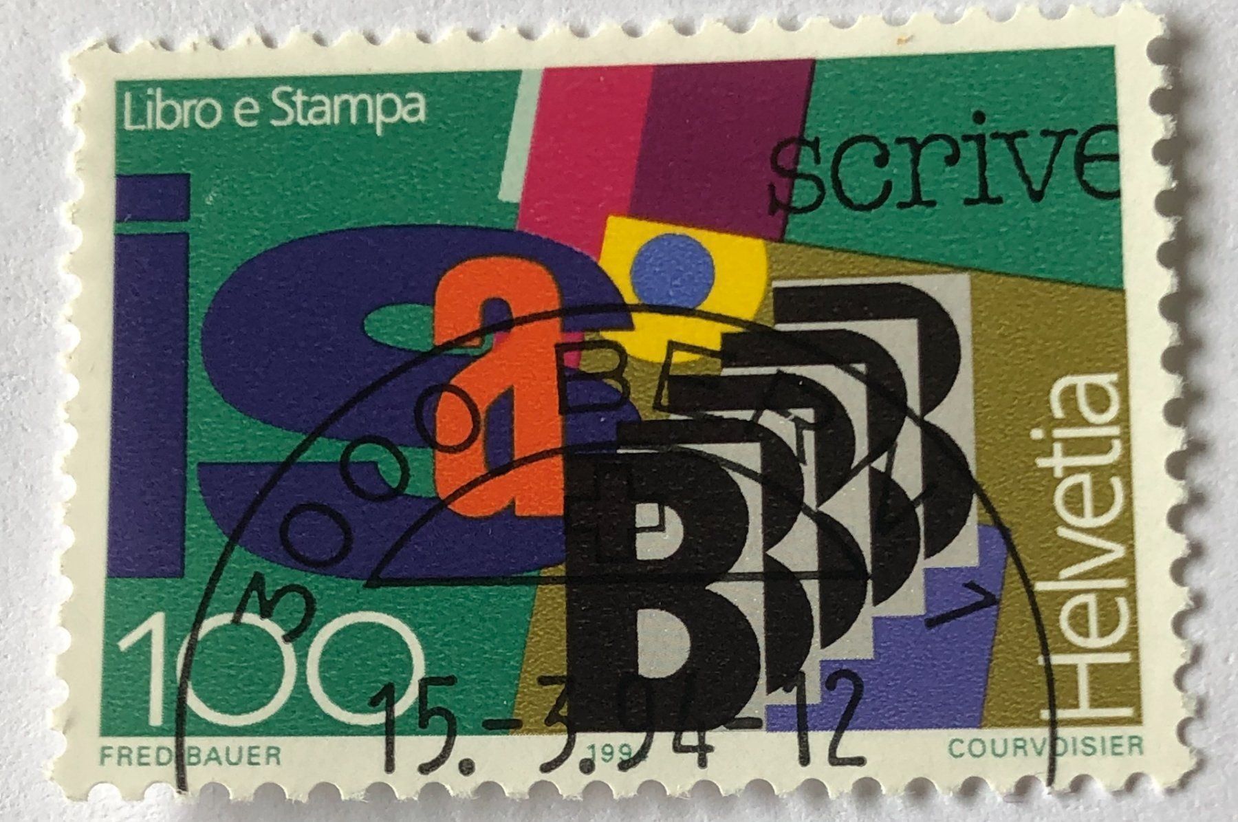 Alle Briefmarken: Nr.862 mit Etstempel Bern – Gebraucht aus Aarau von Billa007