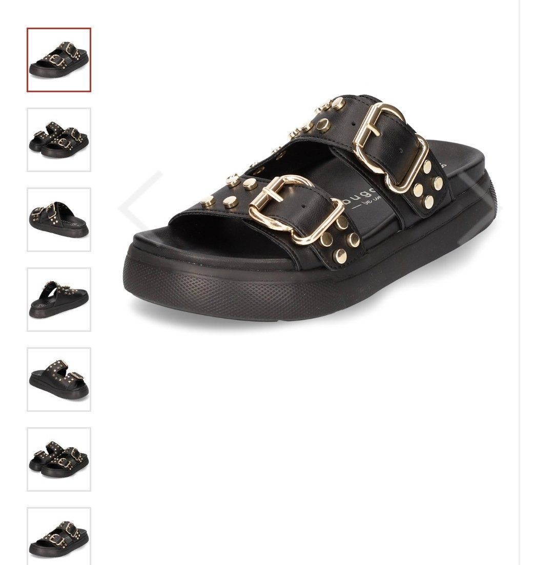 Scarpe da donna: bugatti Flip Flops Pantolette Echtleder 40 Nietendekor – Nuovo (secondo la descrizione) da Winkel venduto da Chris701 2