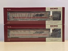 Bemo, 2288101, 2288109, RhB, Schiebewandwagen rotes Band Neu