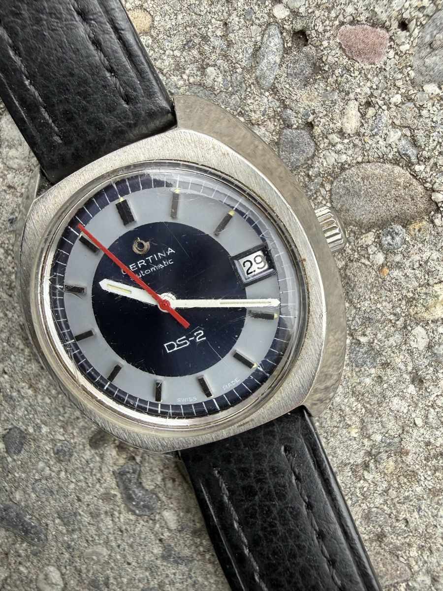 Certina Orologi: Certina DS-2 Automatic Herrenuhr mit Lederarmband – Usato da Goldach venduto da Messerguru