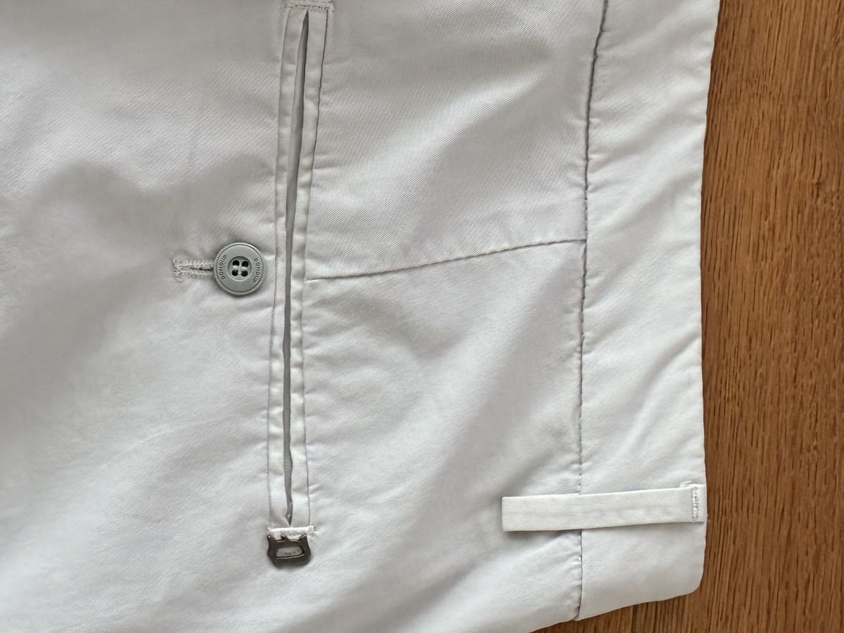 Dondup Pantaloni: Dondup Chinohose grau – Usato da Wangen SZ venduto da el_paso08 5