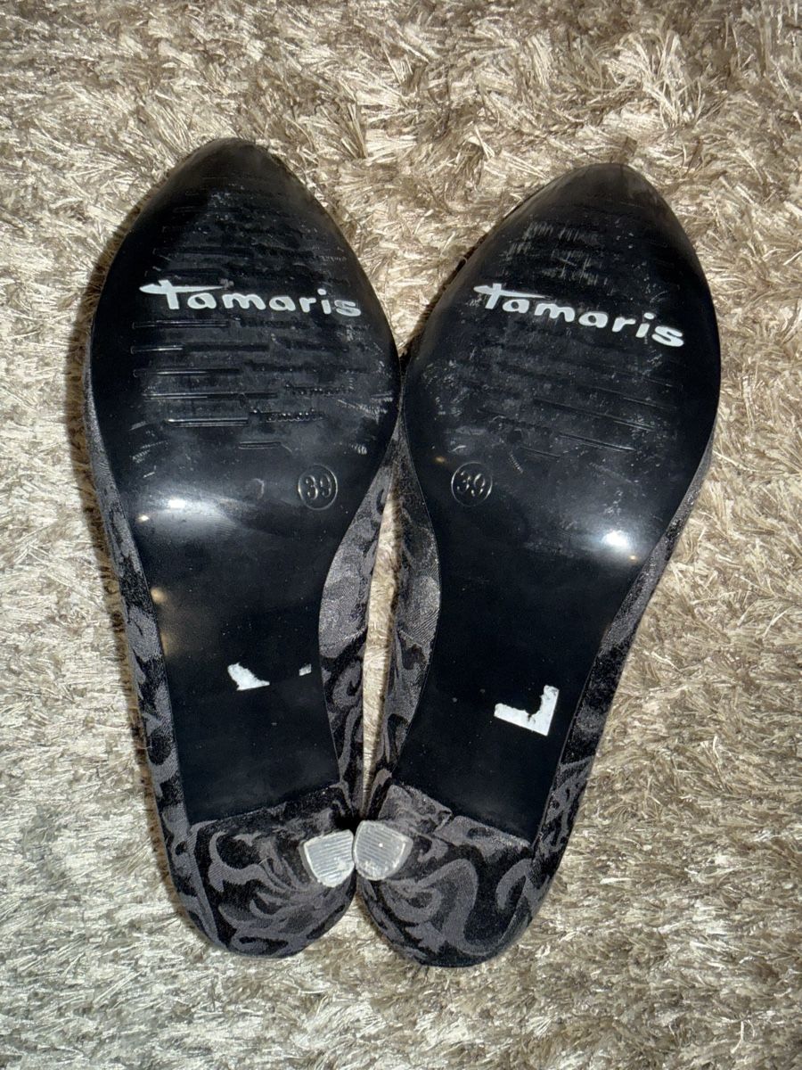 Tamaris Scarpe da donna: Tamaris high heels | Grösse 39, schwarz – Nuovo (secondo la descrizione) da Küsnacht ZH venduto da Wozdav 2