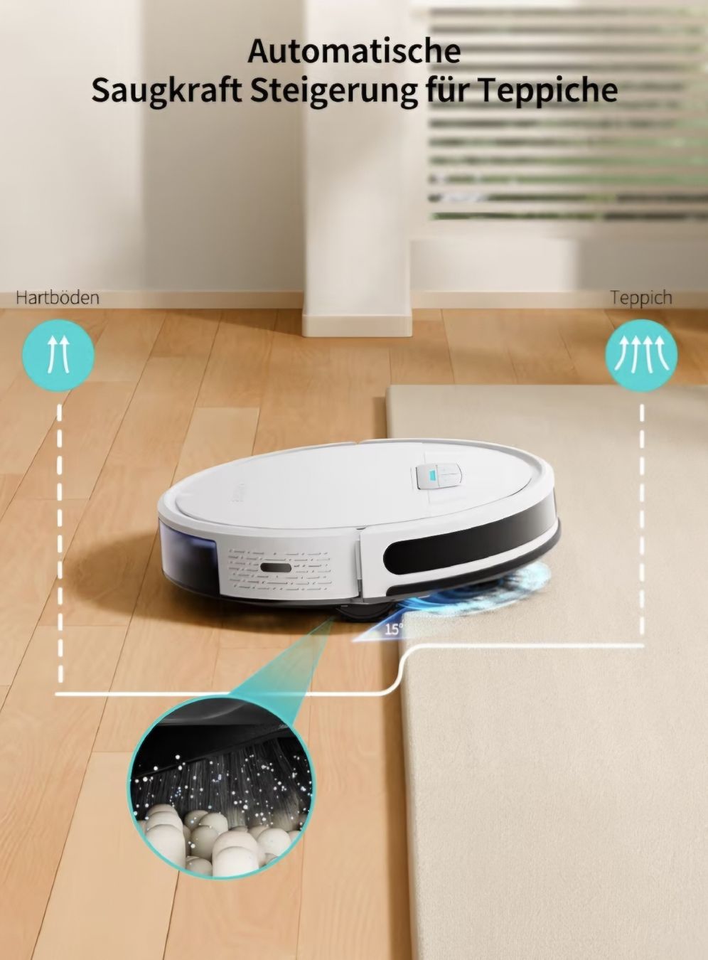 Aspirapolveri & Accessori: Honiture G20 Saugwischroboter – Usato da Effretikon venduto da cor_vx9r 4
