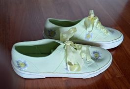 Sneaker mit Edelweiss - nie getragen, neuwertig