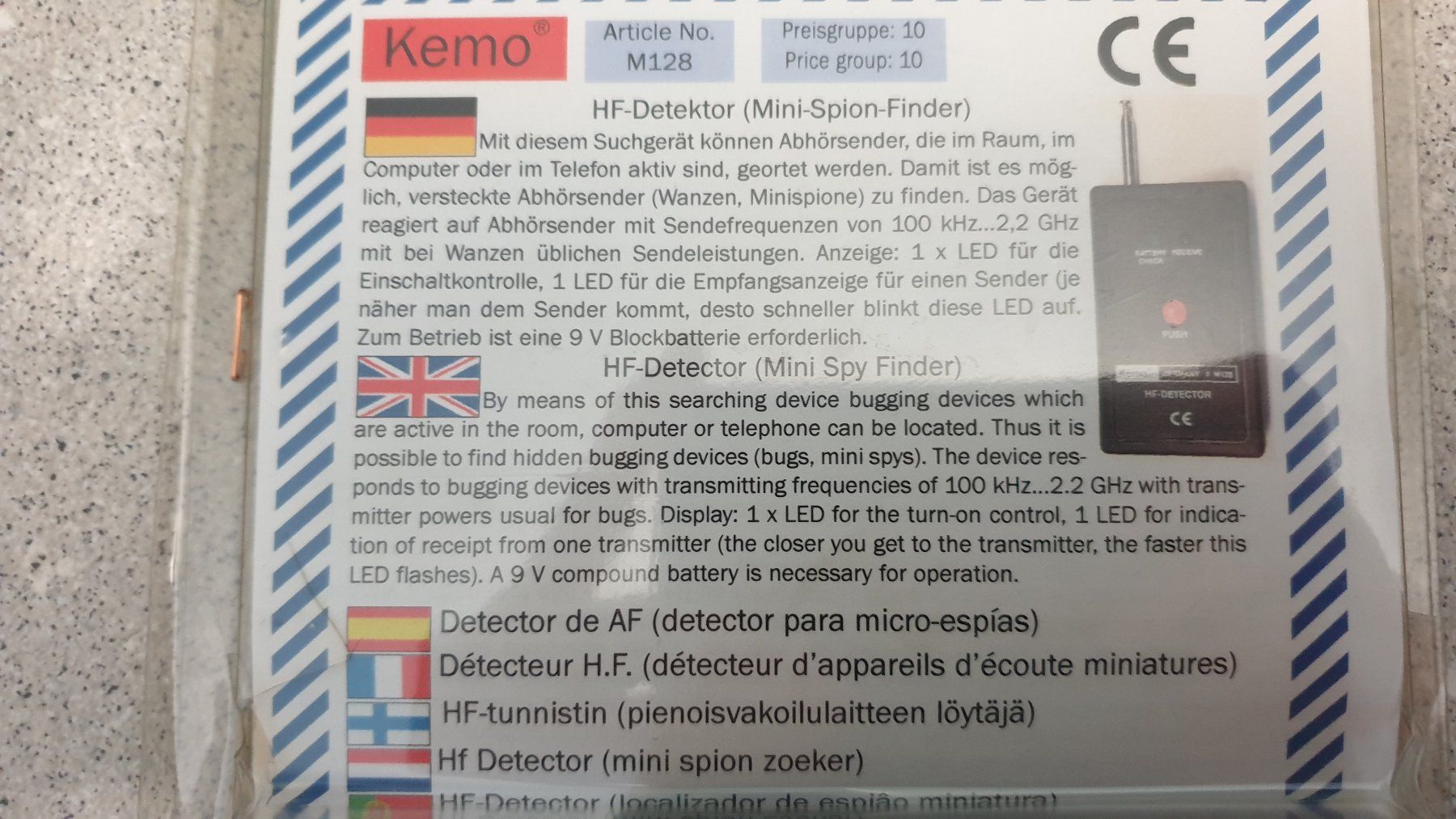 Messen: HF-Detektor (Mini-Spion-Finder) – Gebraucht aus Stäfa von Supertramp73 2