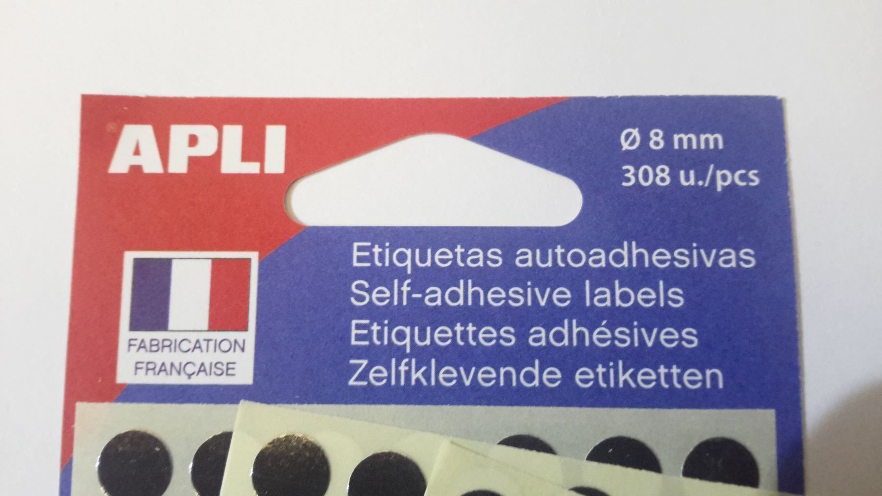 Sticker: Markierungspunkte, silber, 8mm, 308 St. – Nuovo e nell'imballaggio originale da St. Gallen venduto da cointec 5