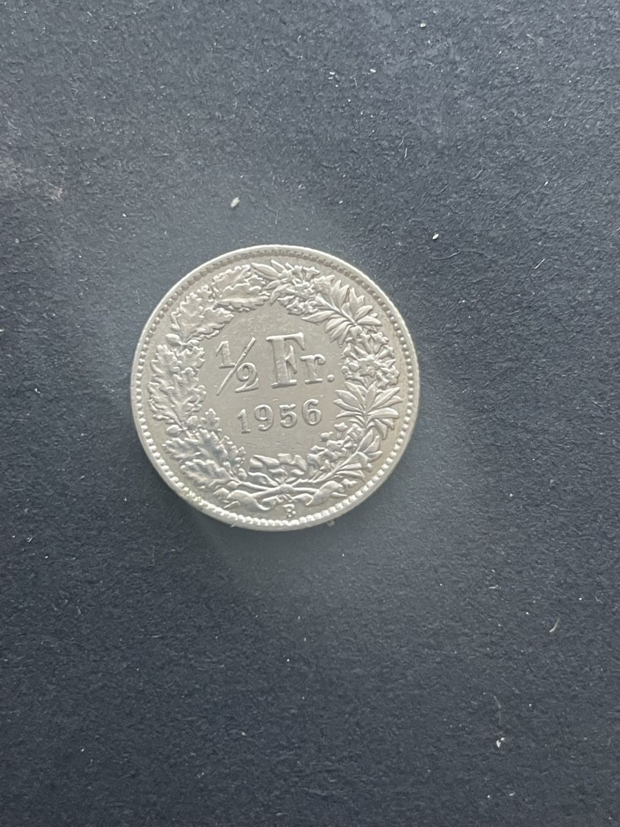 Tutti le monete: -.50 Silber CH Jahr 1956 – Usato da Meierskappel venduto da Hala03