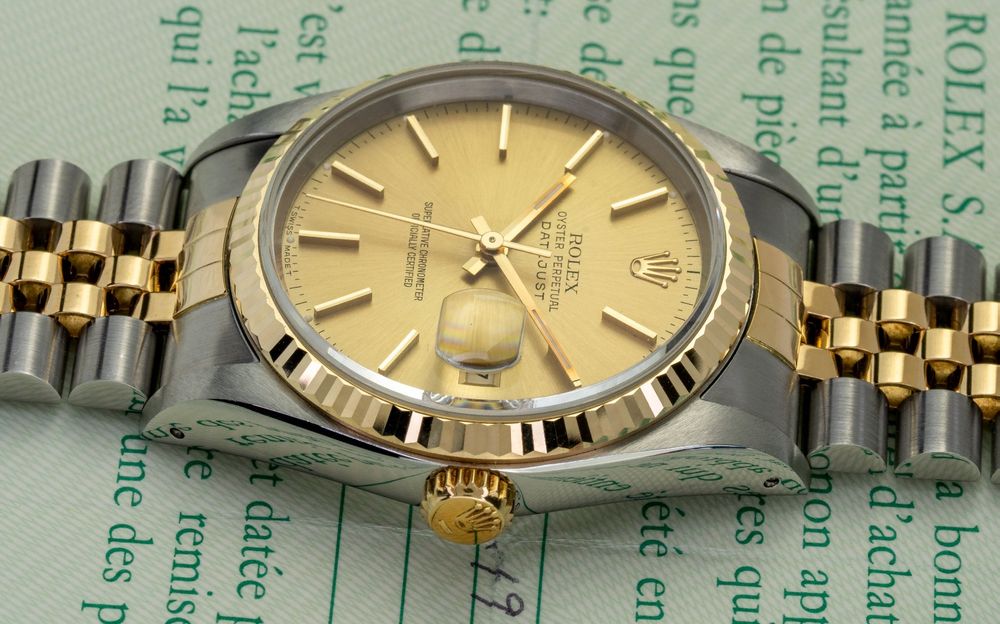 Rolex Orologi: Rolex Oyster Perpetual Datejust 36mm with Box & Papers 16233 – Usato da Genève venduto da Prometheus_Watches 1