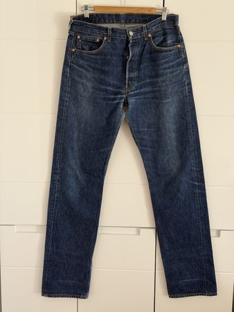 Levi's Jeans 501 blau Grösse W34 L36 