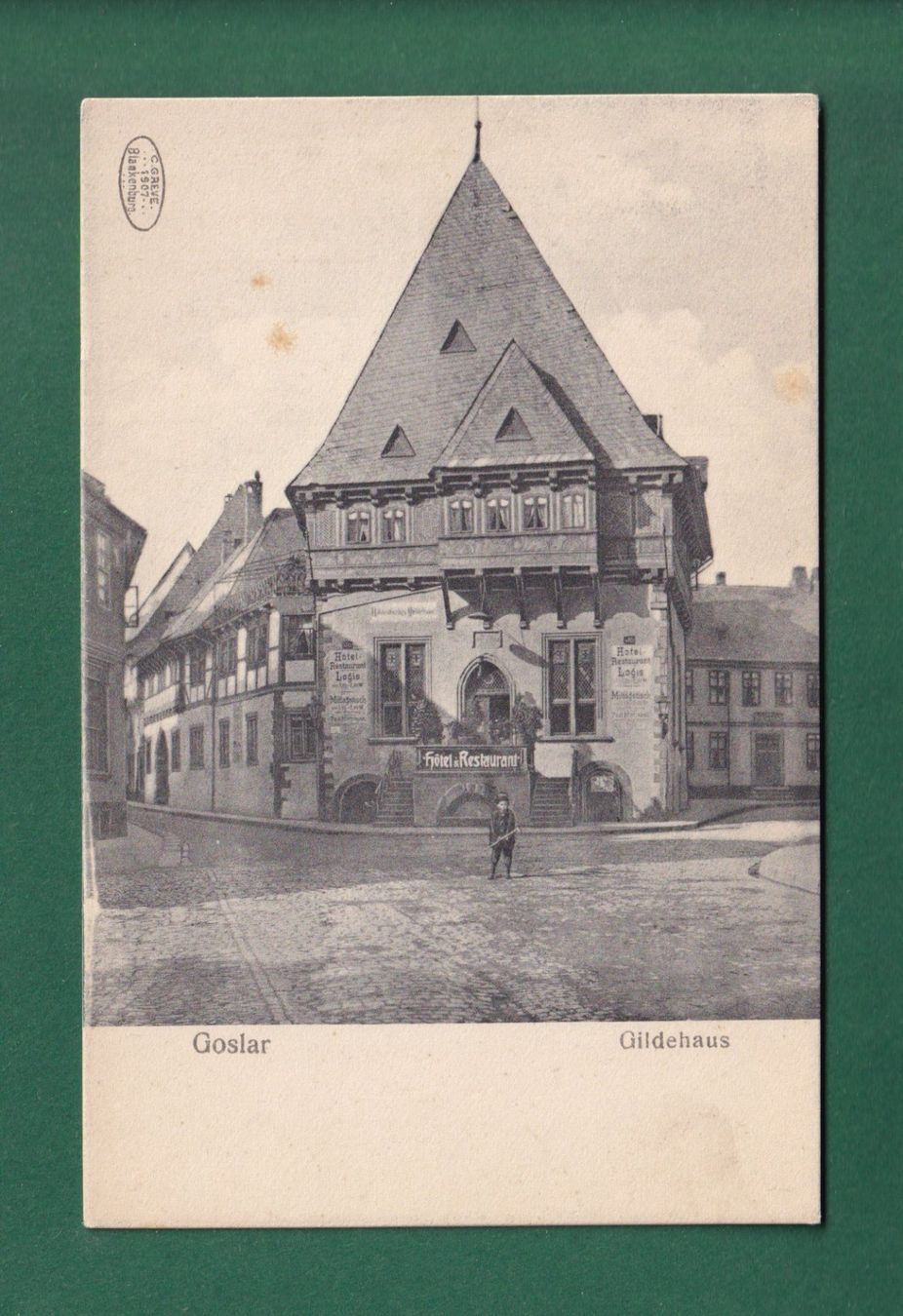 Ansichtskarten: GOSLAR - Gildehaus – Gebraucht aus Pully von nicecards-shop