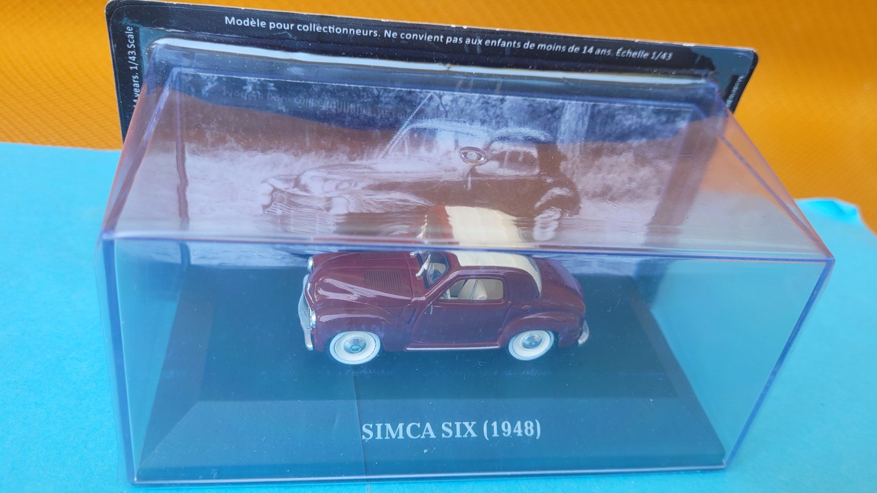 Simca Voitures modèles: Simca Six 1948 1:43 – Neuf (Voir description) à Domdidier par Bimbo57 3
