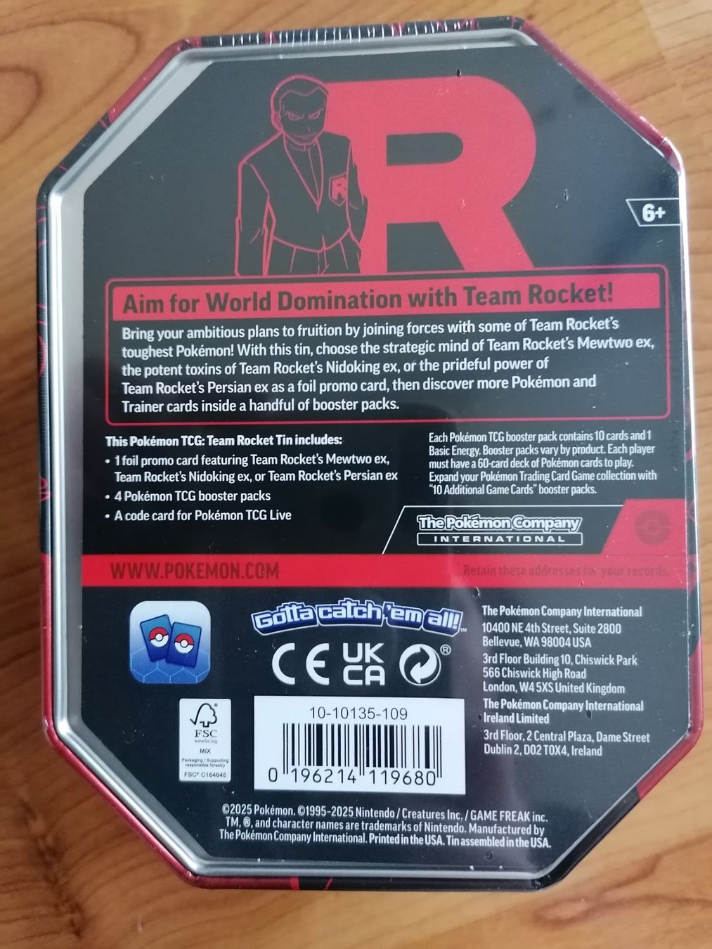 Pokémon Sammelbilder & Trading cards: Pokemon Mewtwo Tin Team Rocket – Neu und originalverpackt aus Sempach von Bluegirl86 1