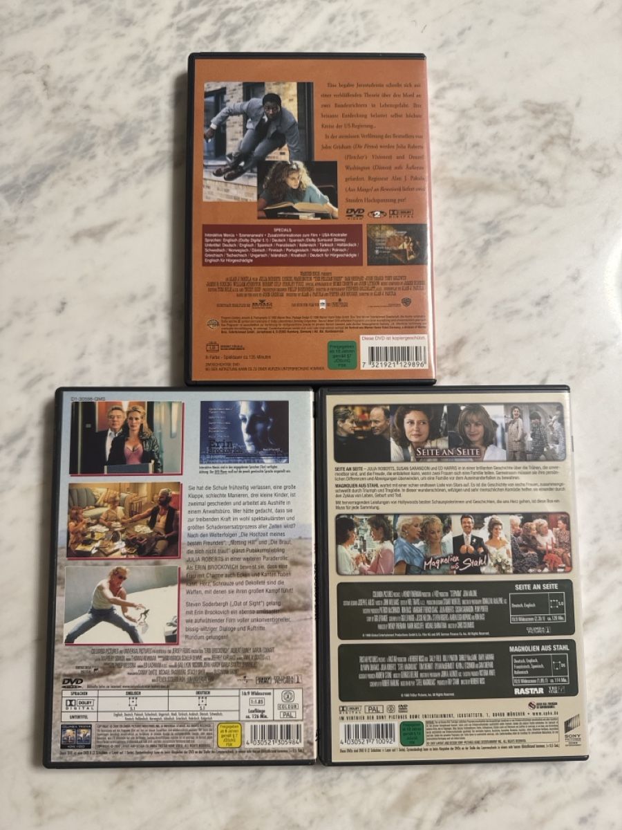 Alle DVDs: Julia Roberts DVDs – Gebraucht aus Aarau Rohr von mic_d6nr 1