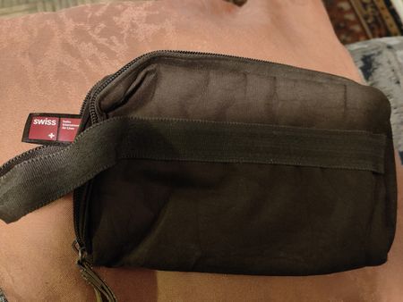 Kosmetiktasche Swiss International Air Lines braun neu