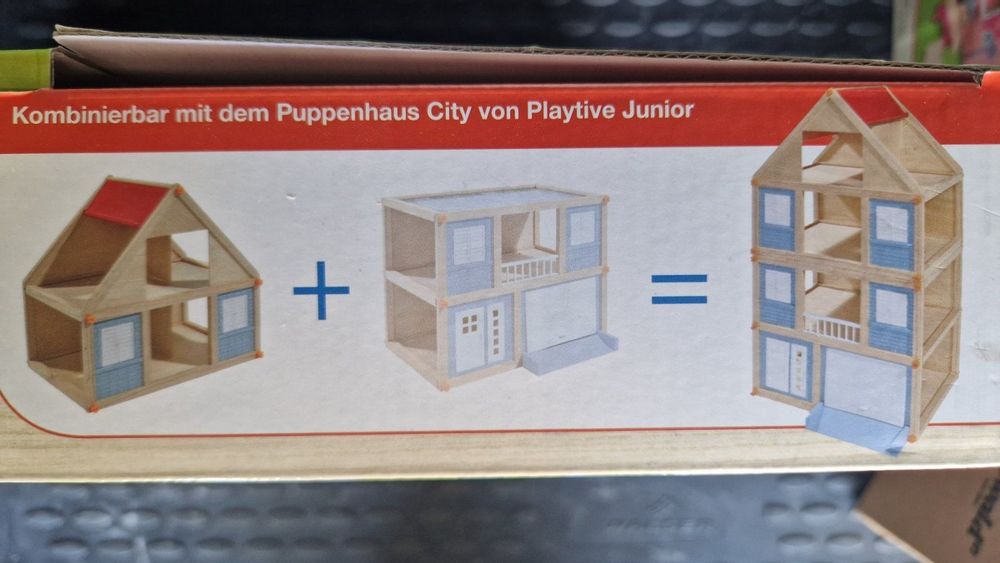Playtive Junior Puppenhaus Kombination | Kaufen auf Ricardo