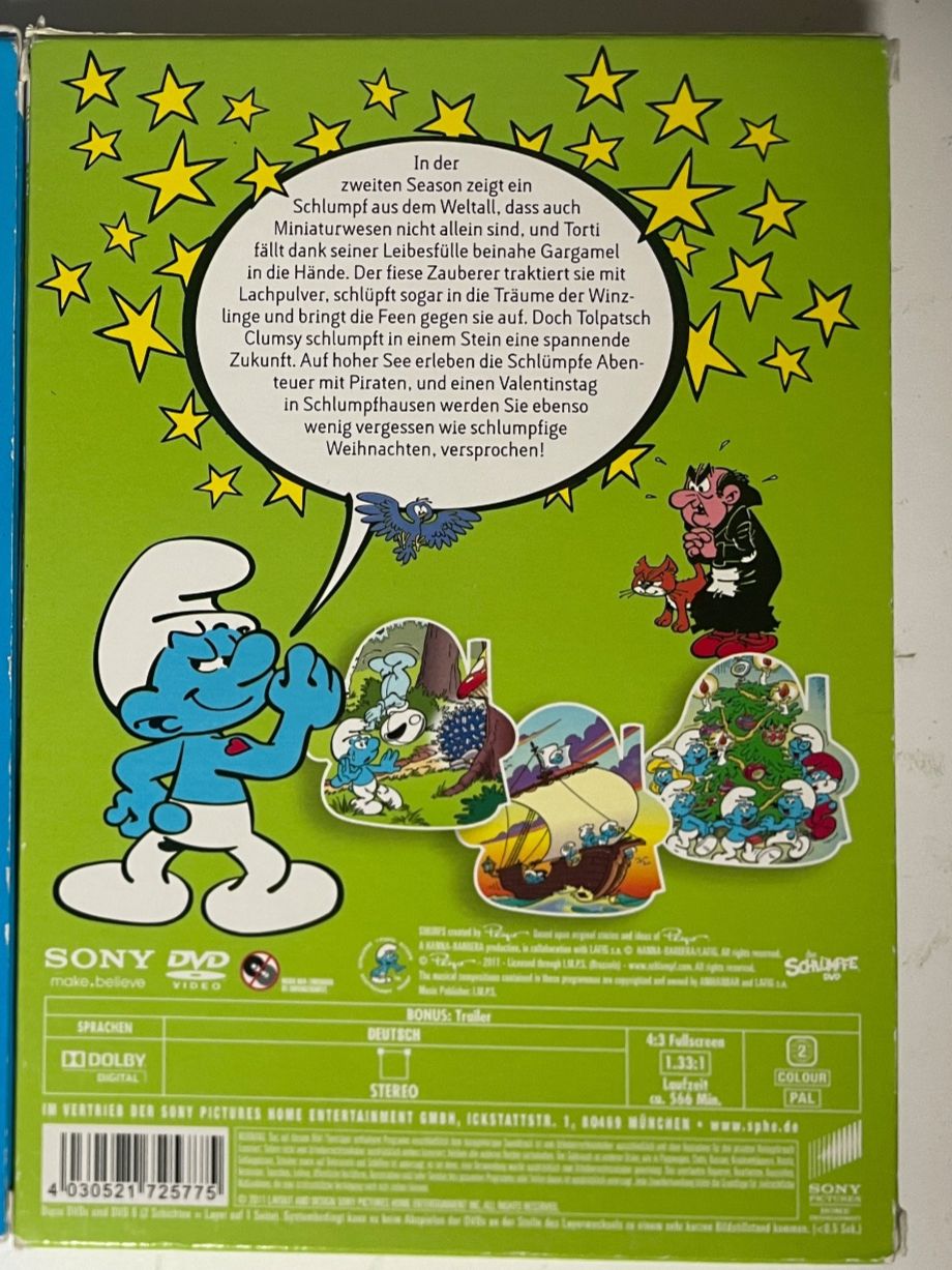 Alle DVDs: Die Schlümpfe 8x – Gebraucht aus Muri b. Bern von AdidasCollector 1