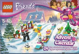 LEGO FRIENDS 41326 2017 ADVENT CALENDAR  CALENDARIO AVVENTO‪