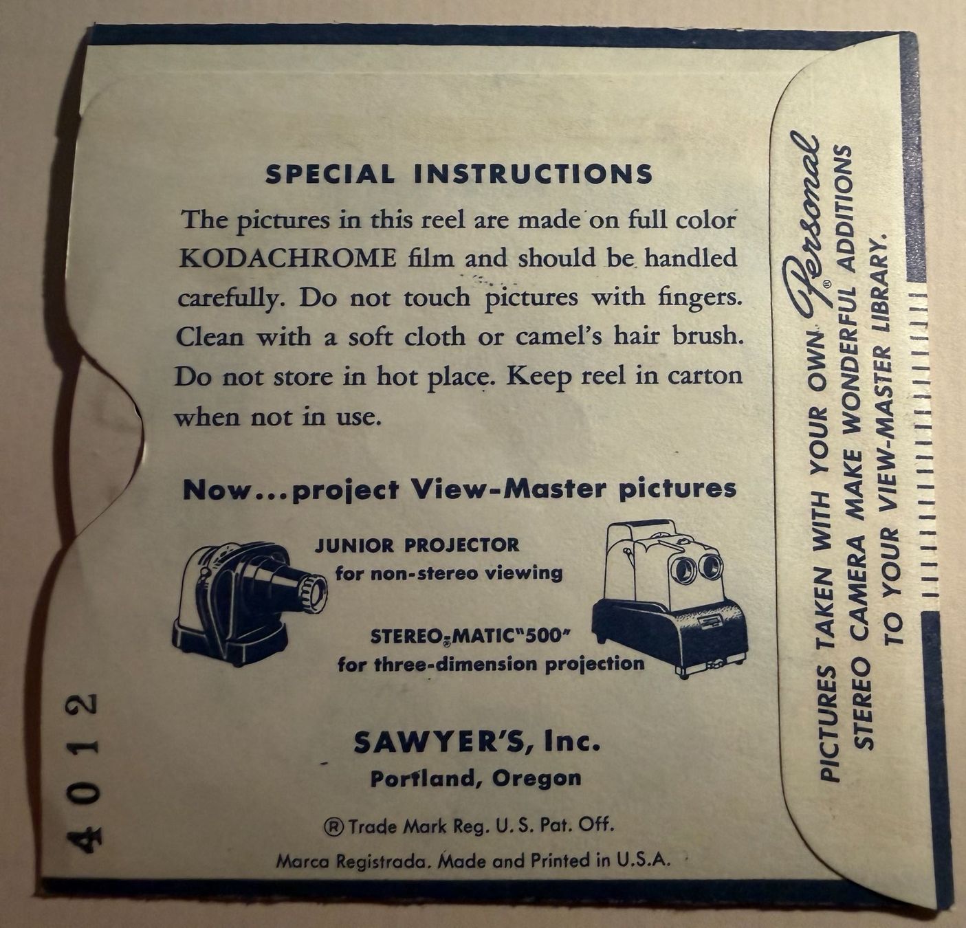 View-master Giocattoli: View-Master 3D: Nr. 4307 New Delhi India – Usato da Tegerfelden venduto da siebenmacky 1