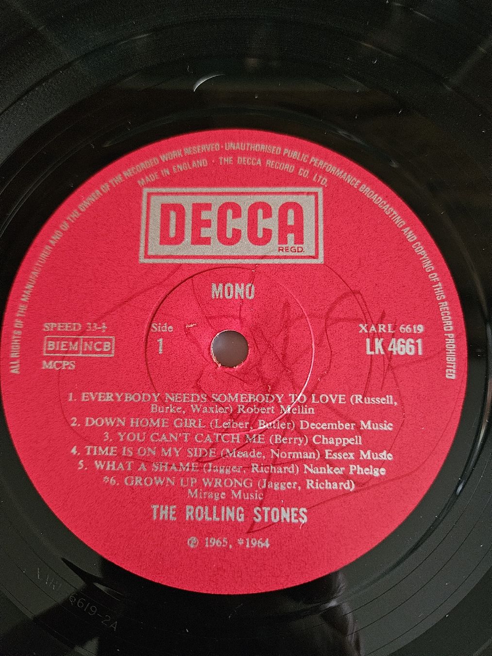 Schallplatten: The Rolling Stones No.2, Vinyl LP, DECCA 1965 – Gebraucht aus Bertschikon Gossau von simla09 1