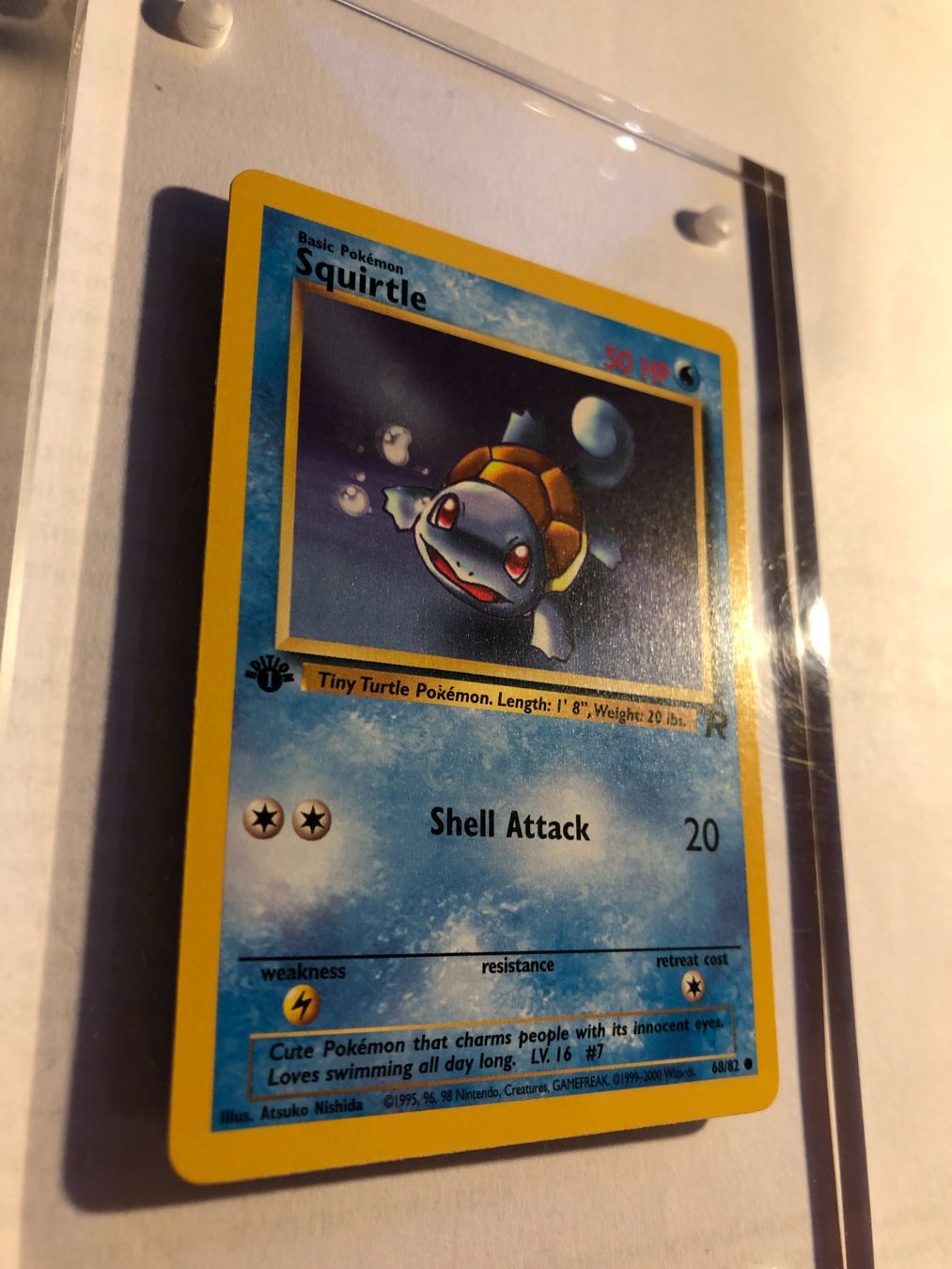 Carte collezionabili: Squirtle 1st Team Rocket - MINT - ab 1.- – Usato da Giubiasco venduto da dan_pr8b 1