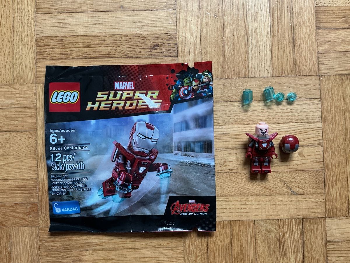 Lego Statuette: 2x LEGO Marvel Super Heroes Iron Man Silver Centurion – Nuovo (secondo la descrizione) da Zürich venduto da R4diant 2