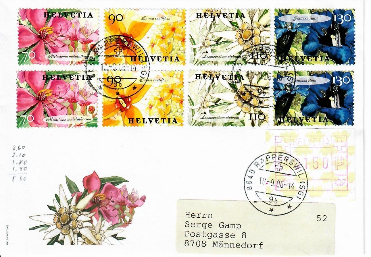 Alle Briefmarken: Brief aus Rapperswil – Gebraucht aus Hochdorf von Ziegel-16