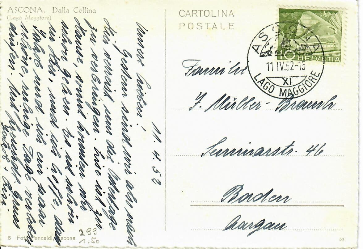 Cartes postales: Ascona – D'occasion à Hochdorf par Ziegel-16 1