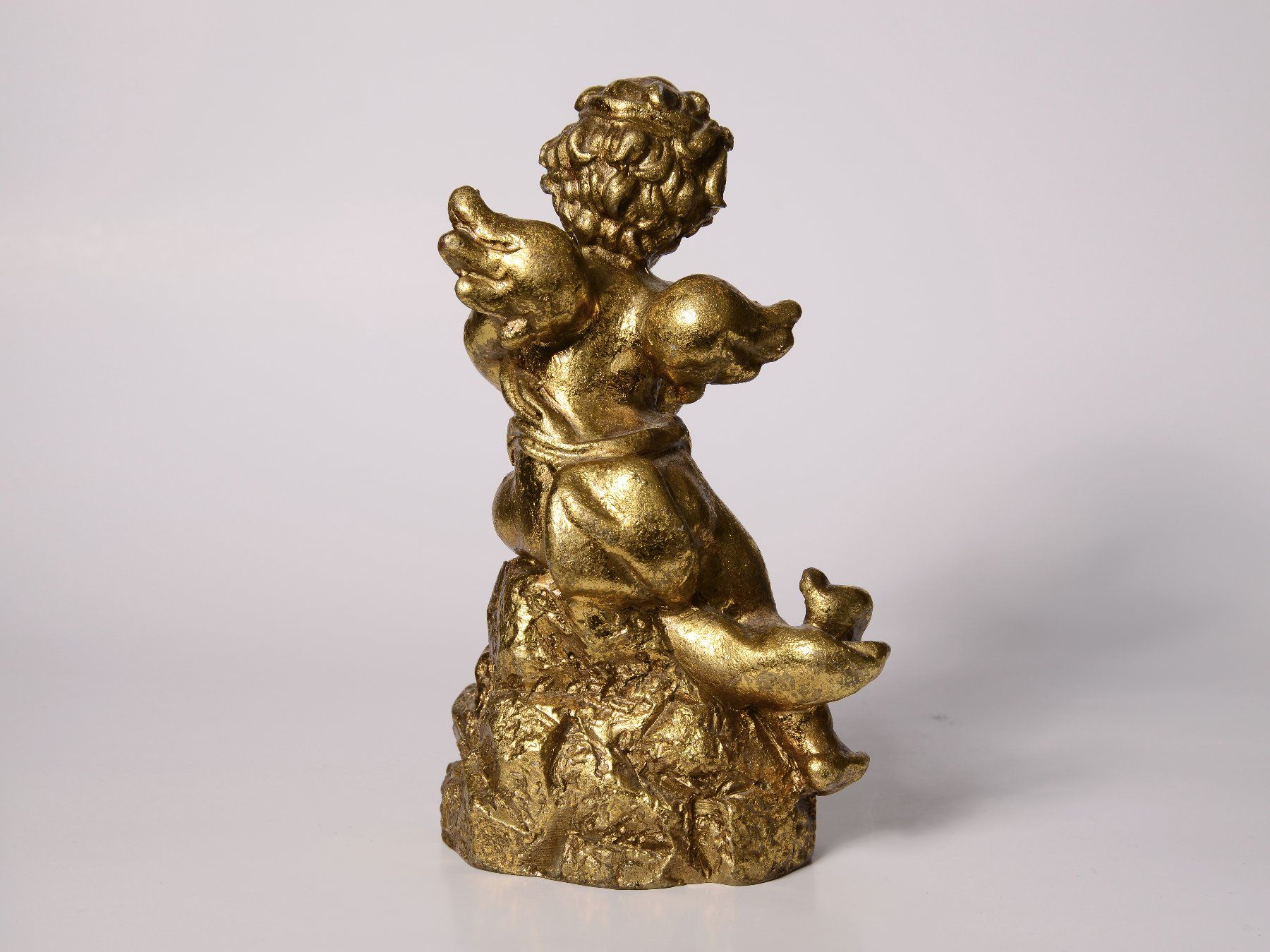Figurines: Goldener Engel mit Flöte – D'occasion à Uznach par EH249 1