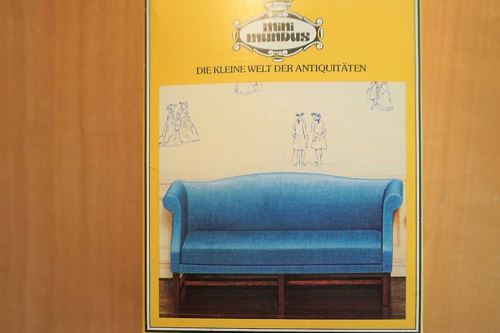 Mini Mundus 40030 Puppenmöbel Chippendale Polsterbank (Neu und ...