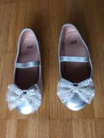 Ballerinas, H&M, Mädchen, Silber, Gr. 27