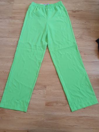 JJXX Neongrüne Stoffhose, W: S, L: 32,  neu (green flash)