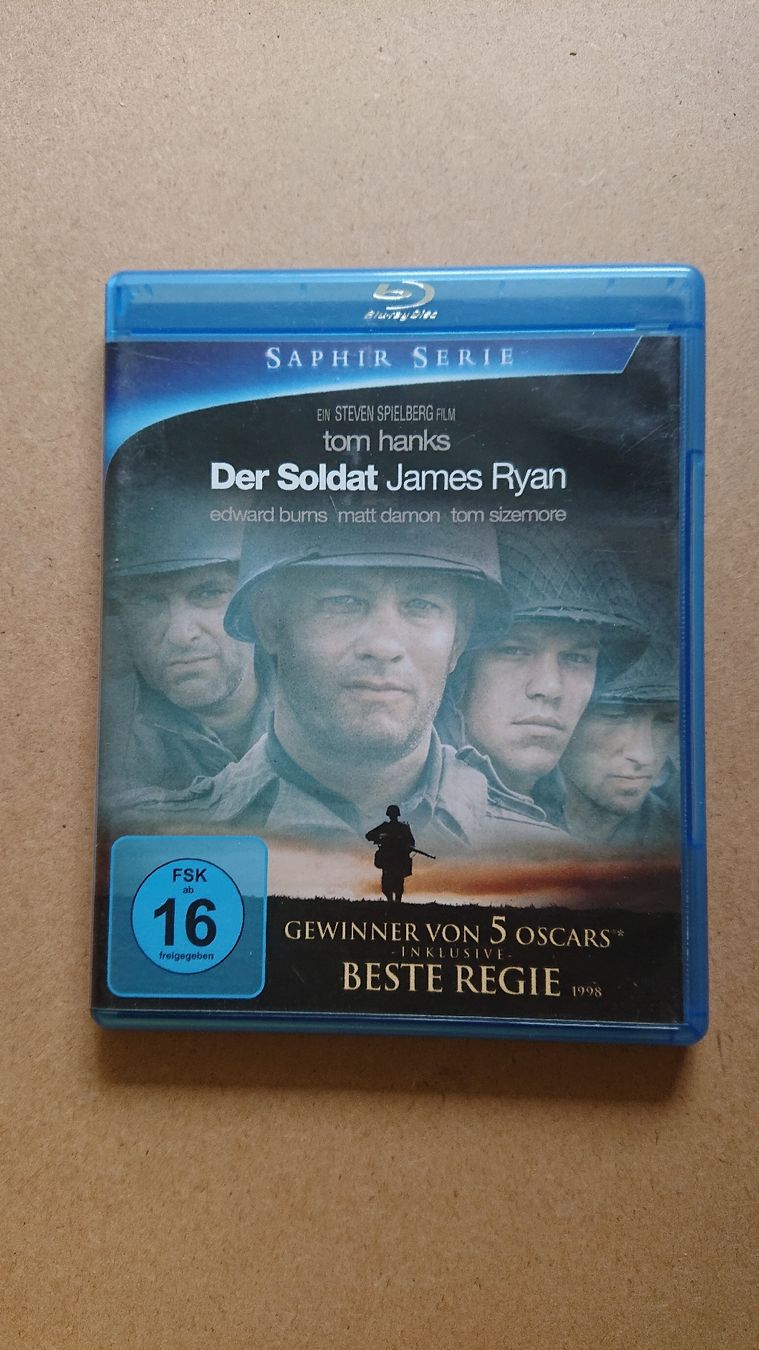 Tutti i DVDs: Der Soldat James Ryan Blu-ray  – Usato da Chur venduto da FreakofRarity