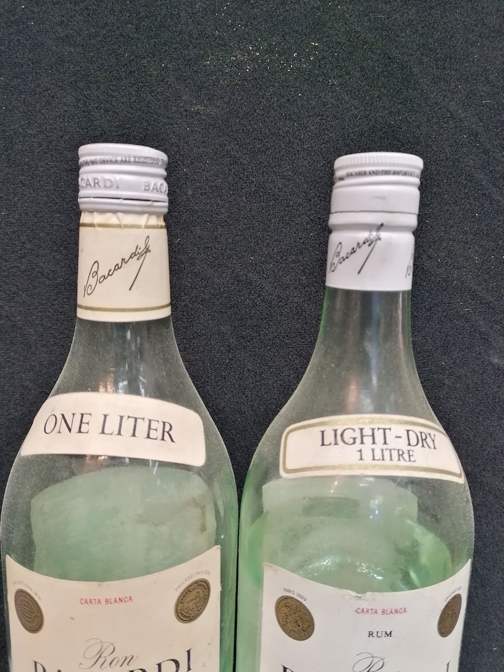 Spirituosen: 2 BOUTEILLES RON BACARDI SUPERIOR ENTAMÉ – Gebraucht aus Genève von Leboucheoreilles 9