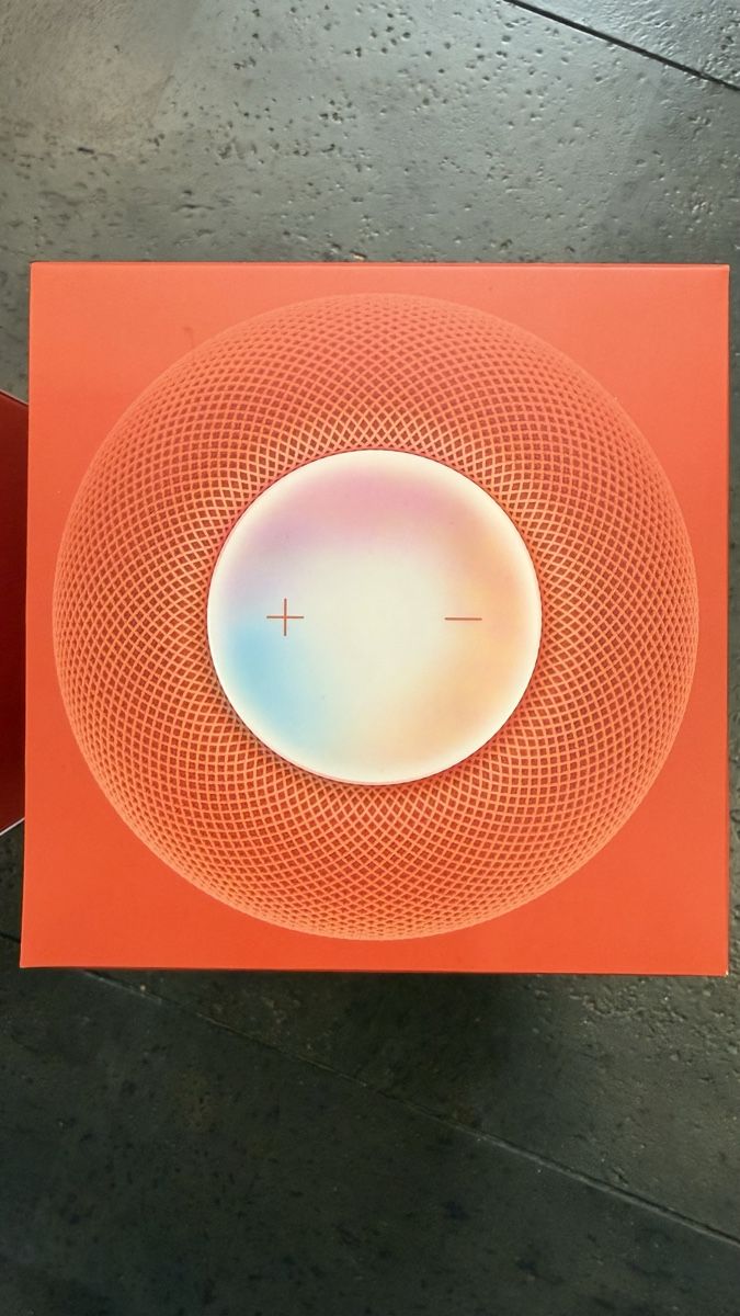 Apple Lautsprecher: Apple HomePod mini Orange Smart Speaker – Neu (gemäss Beschreibung) aus Grub SG von Crispin1990 2