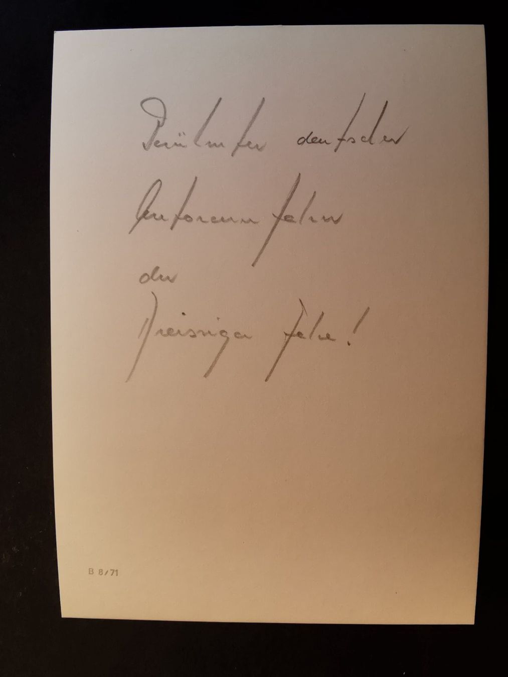 Autografi: Autogramm  Brauchitsch   Autorennfahrer    1938   Mercedes – Usato da Rheineck venduto da kat_7gld 2
