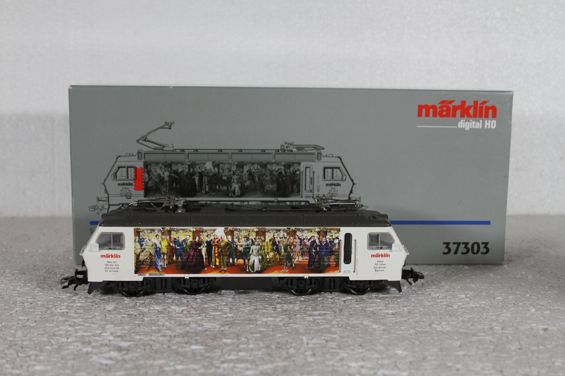 Märklin Modellini di ferrovie: Märklin 37303 Re 4/4 IV, 446 SOB Digital – Usato da Triesen venduto da gleis8 2