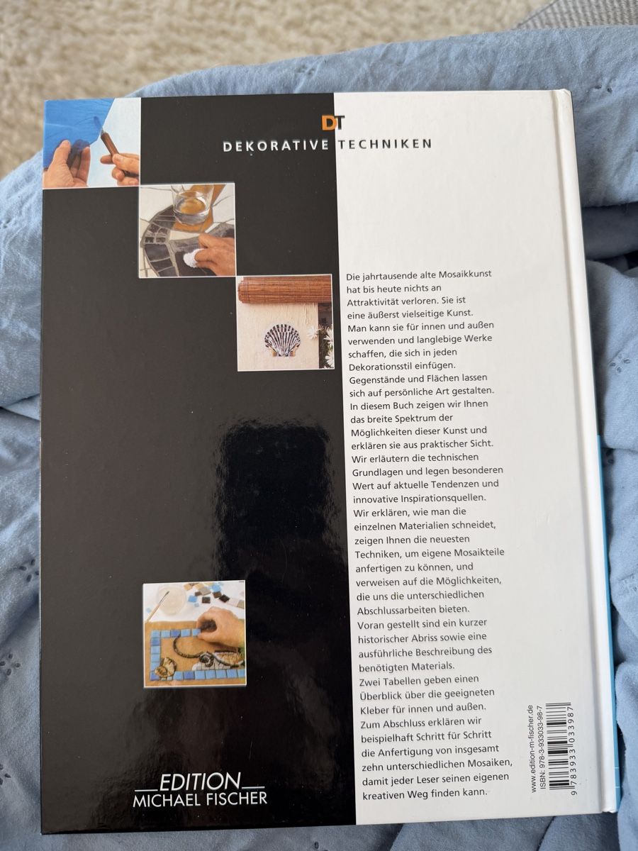 Libri: Mosaik Arbeiten - Dekorative Techniken – Usato da Aarau venduto da Tam6 1