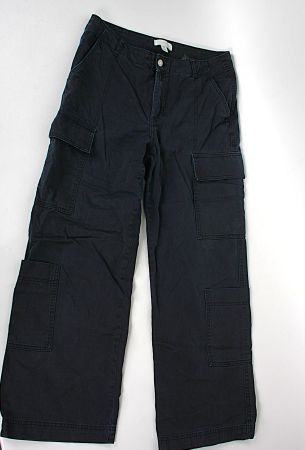 H&M Cargohose schwarz, Gr. 40