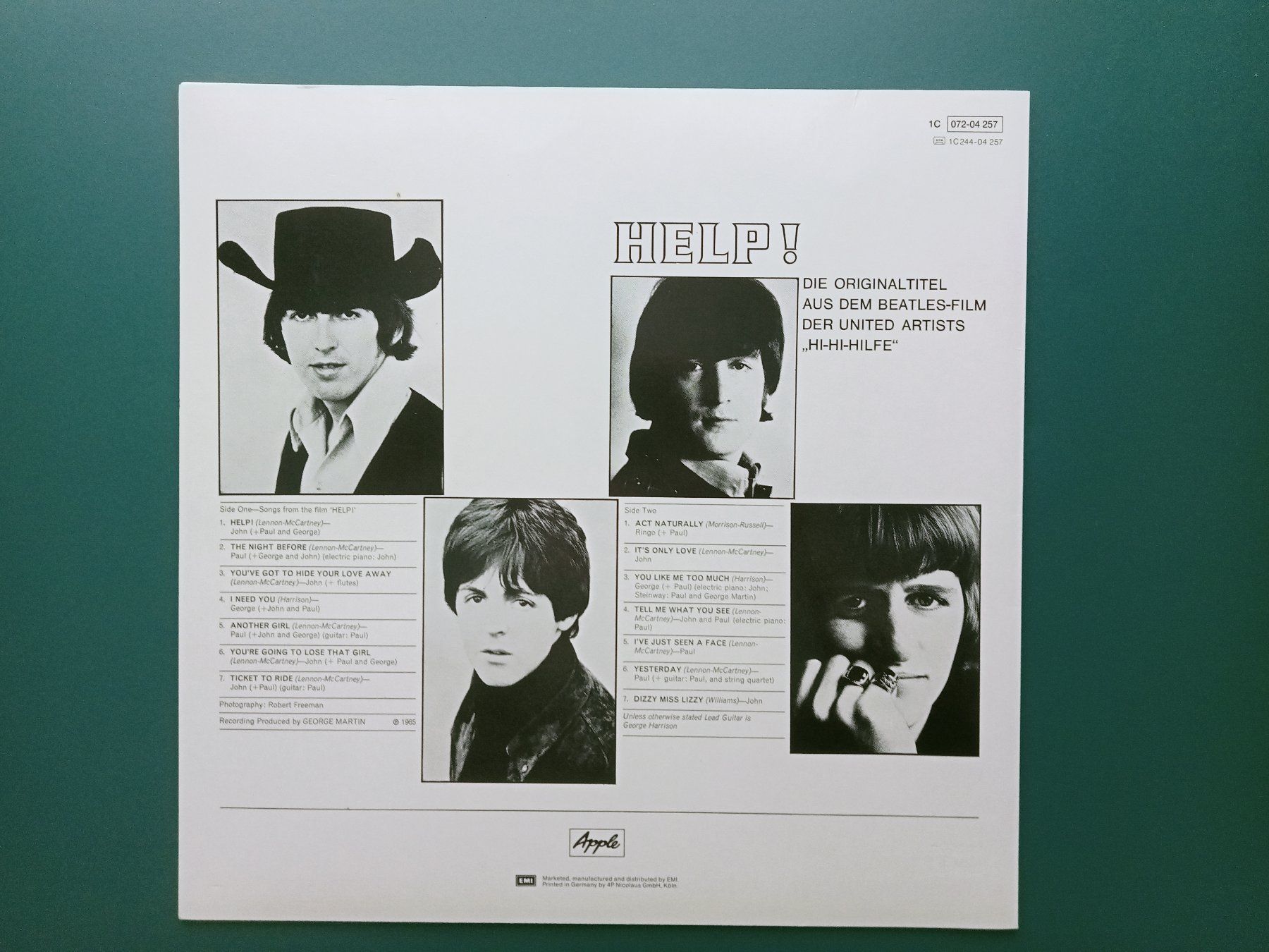 Dischi in vinile: Beatles - Help! Top Zustand – Usato da Aarau venduto da vox2000 1