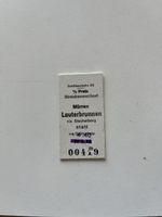 Gebrauchtes Ticket Schilthornbahn Vintage