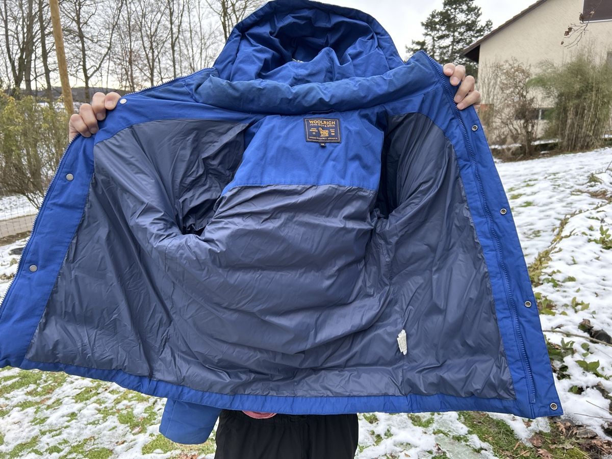 Giacche: WOOLRICH Winterjacke Gr. 14  Blau – Usato da Bonstetten venduto da Ebano- 3