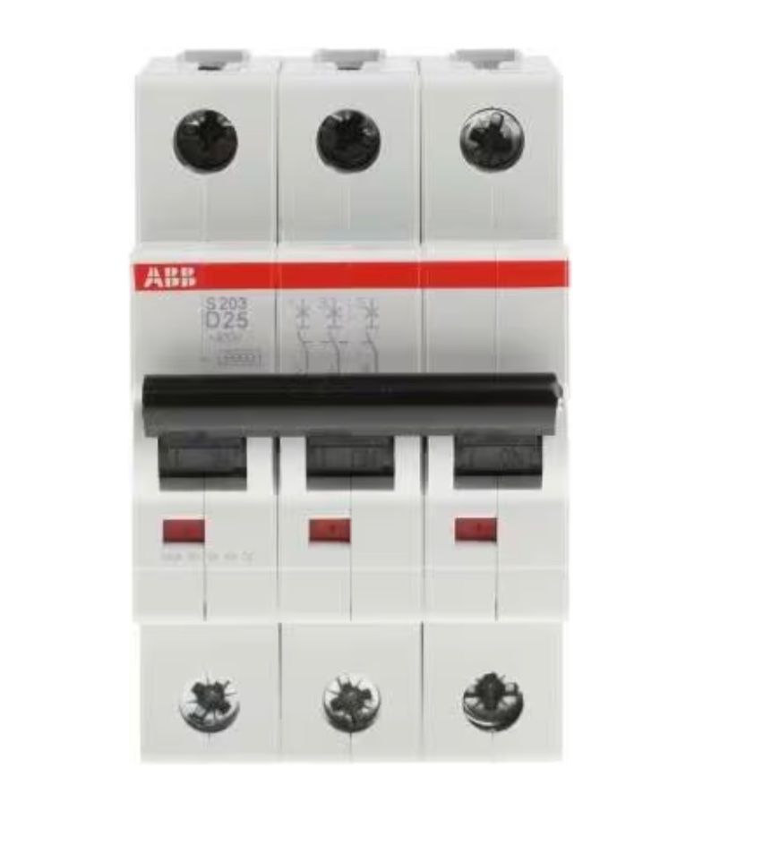 ABB Interruttori: ABB S200 MCB 25A 3 Pole Type D 6kA - Neu!! – Nuovo e nell'imballaggio originale da Tafers venduto da JP911 1