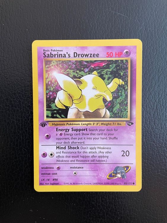 Gym challenge Sabrina’s Drowzee 1st Ab 1 (Gebraucht) in Paradiso für ...